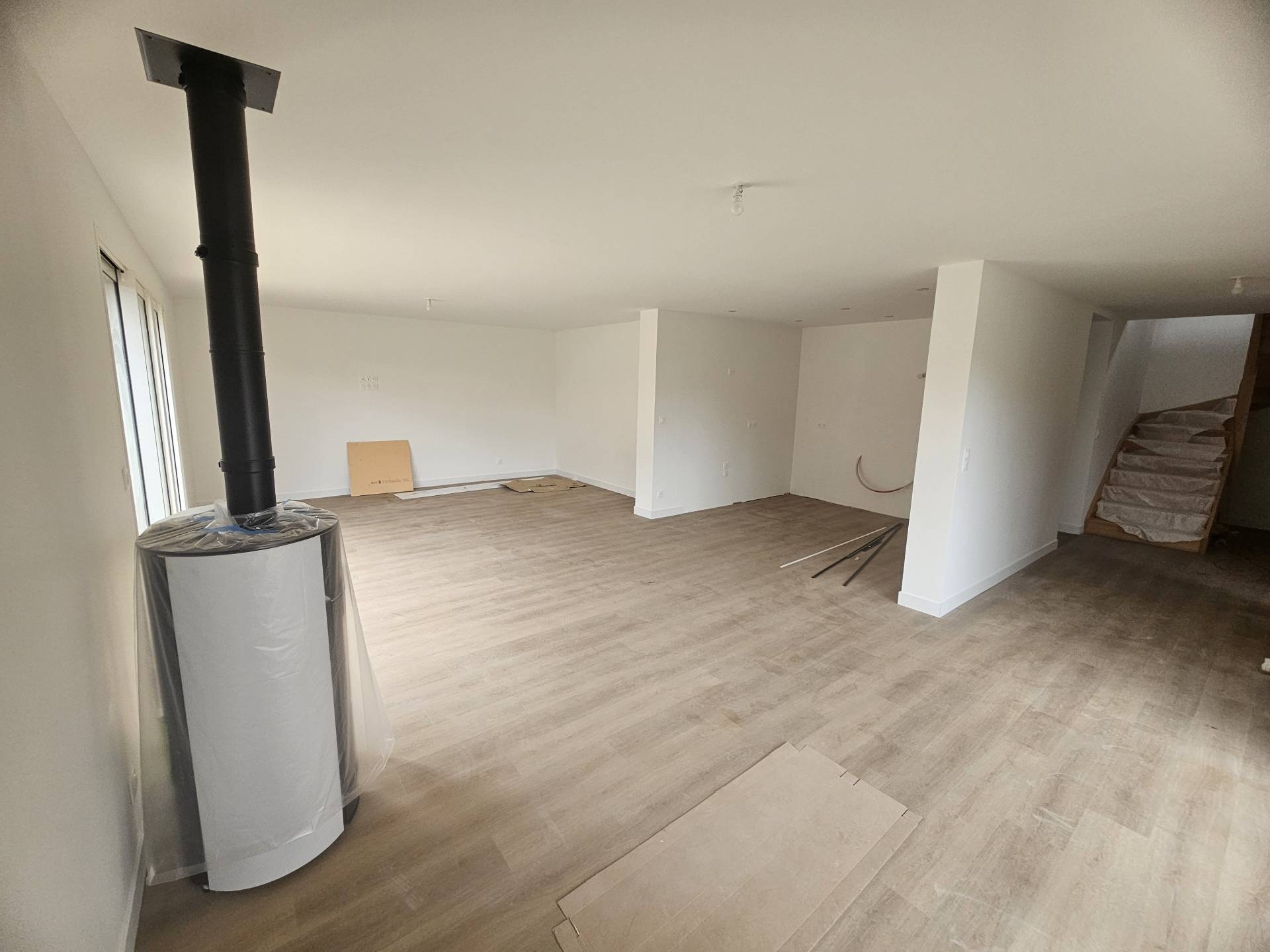 Mise en peinture de 2 maisons neuves à Rouen