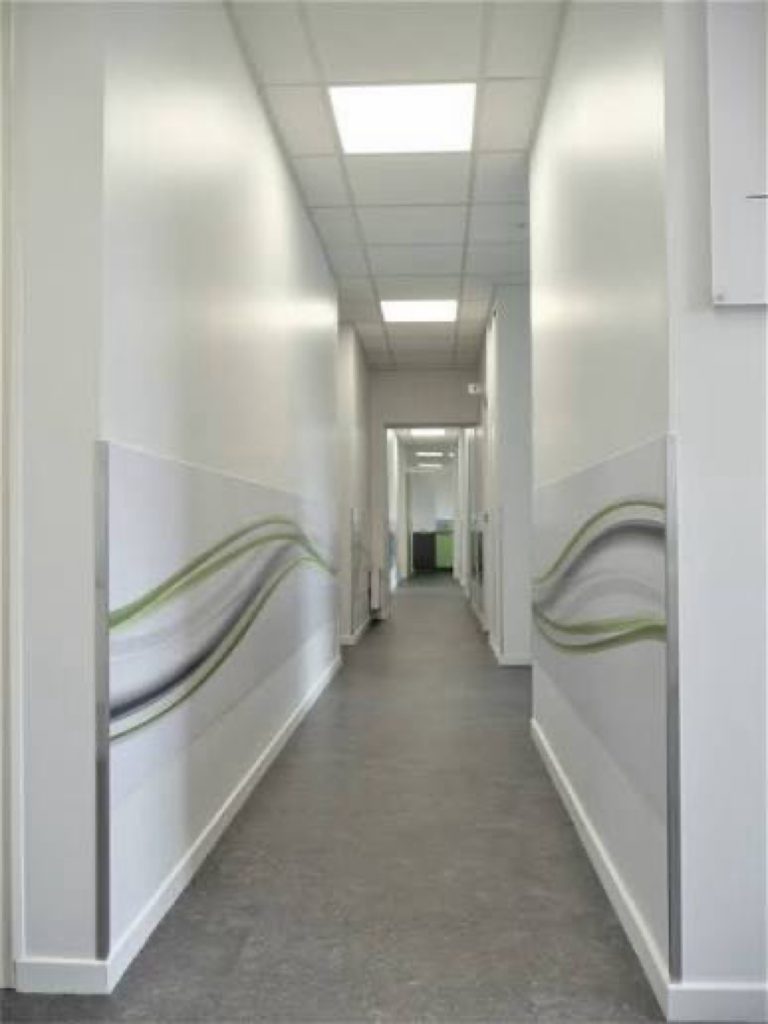 Rénovation de couloir intérieur à Honfleur