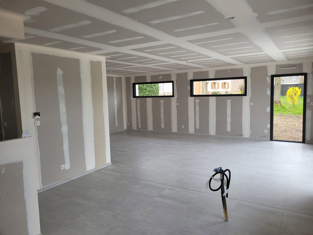 Rénovation de murs et plafonds à Caen