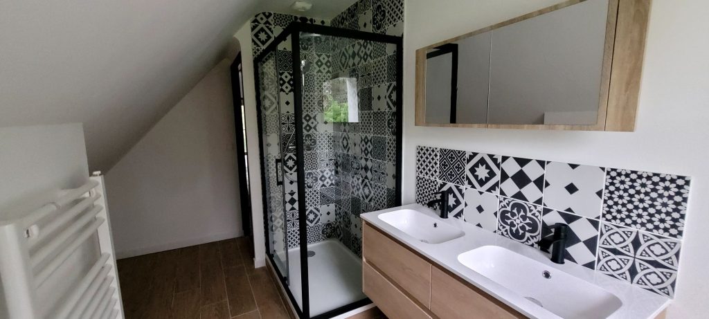 Rénovation de salle de bains à Rouen