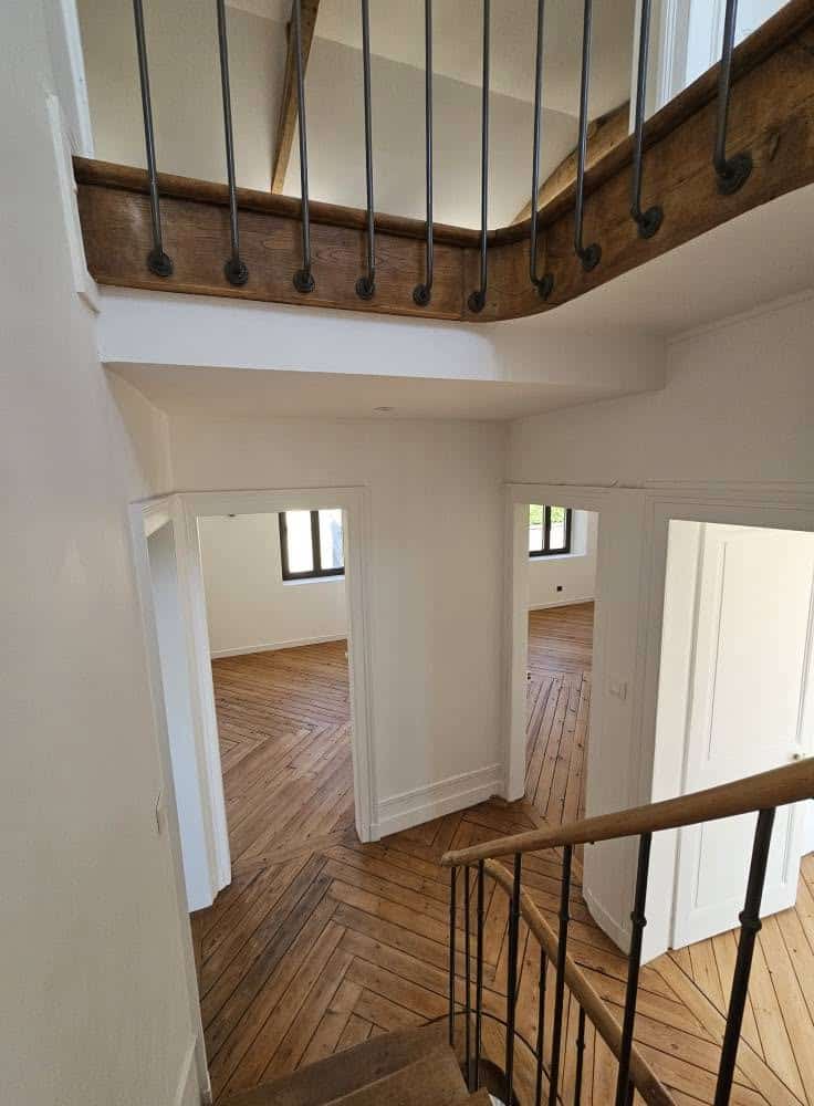 Rénovation de murs et boiseries à Rouen