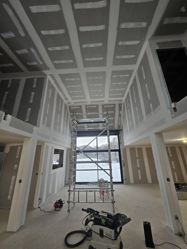 Rénovation de plafonds et cloisons à Vernon