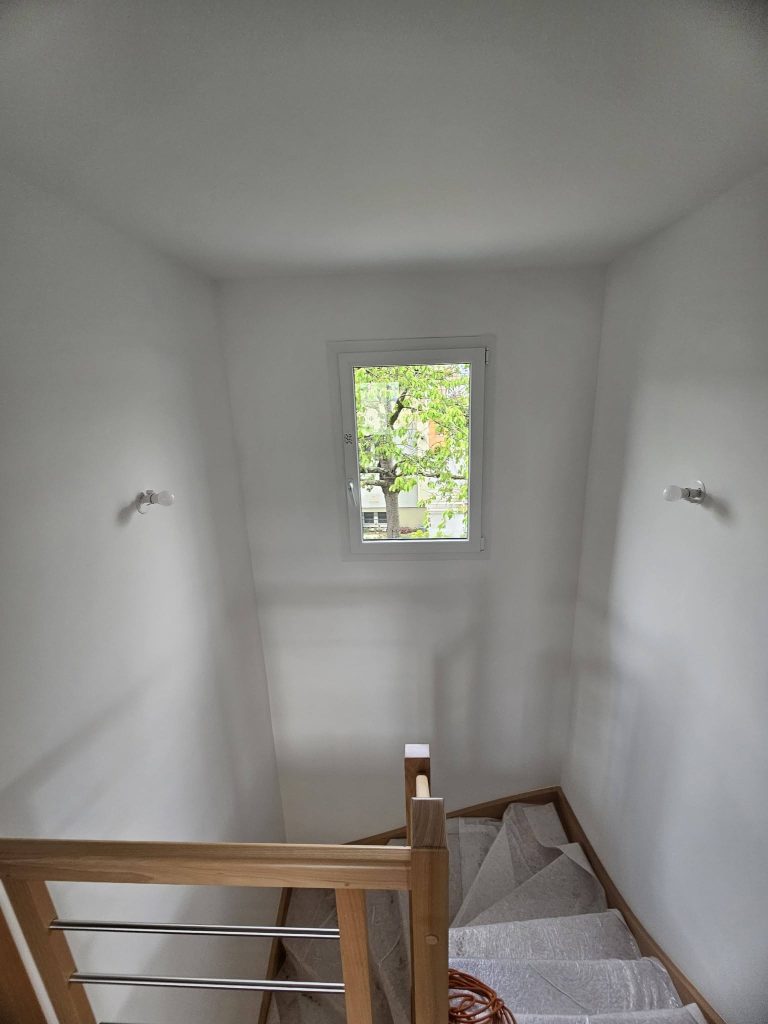 Rénovation de cage d'escalier intérieure à Rouen