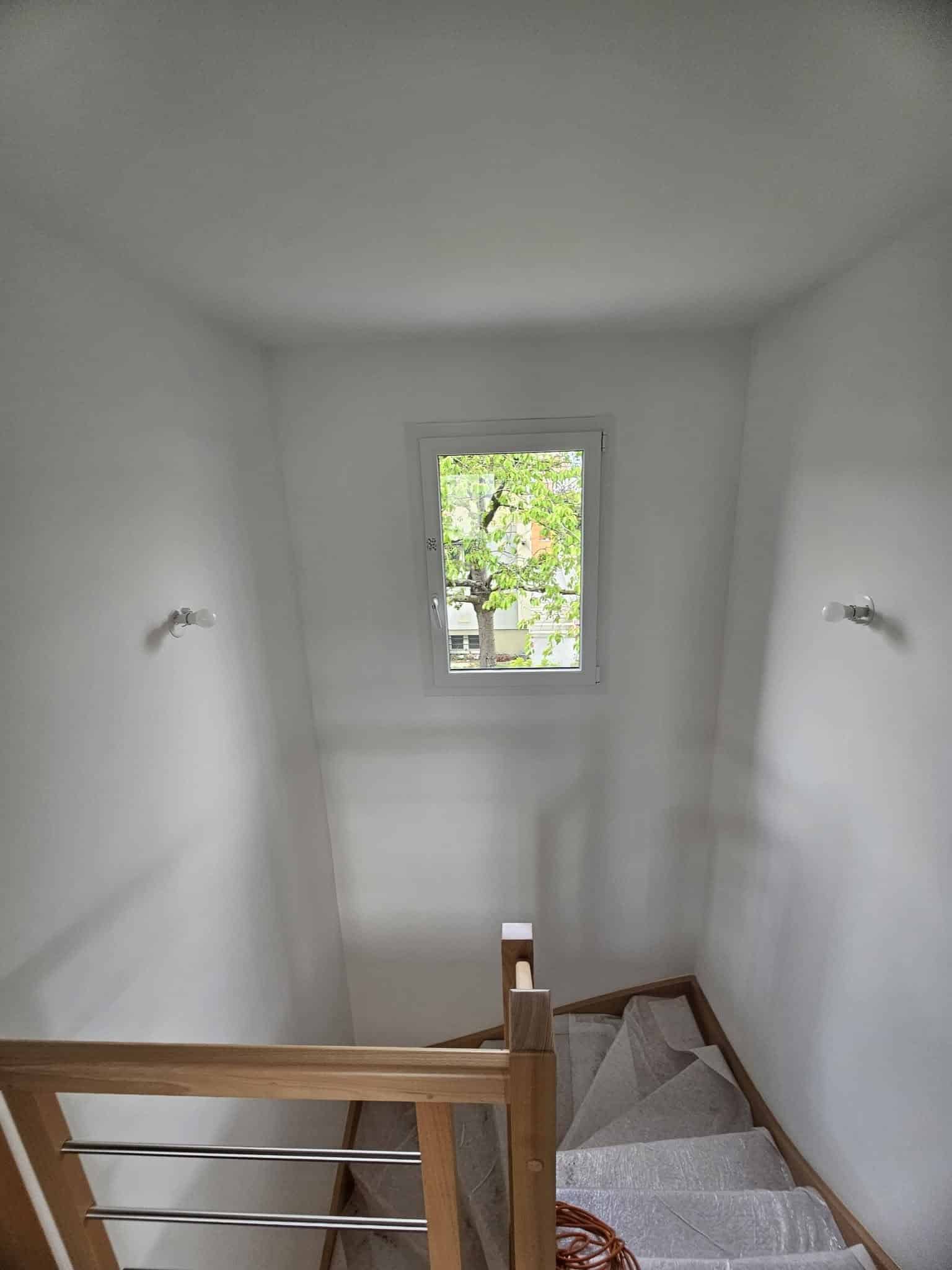 Rénovation de cage d'escalier intérieure à Rouen